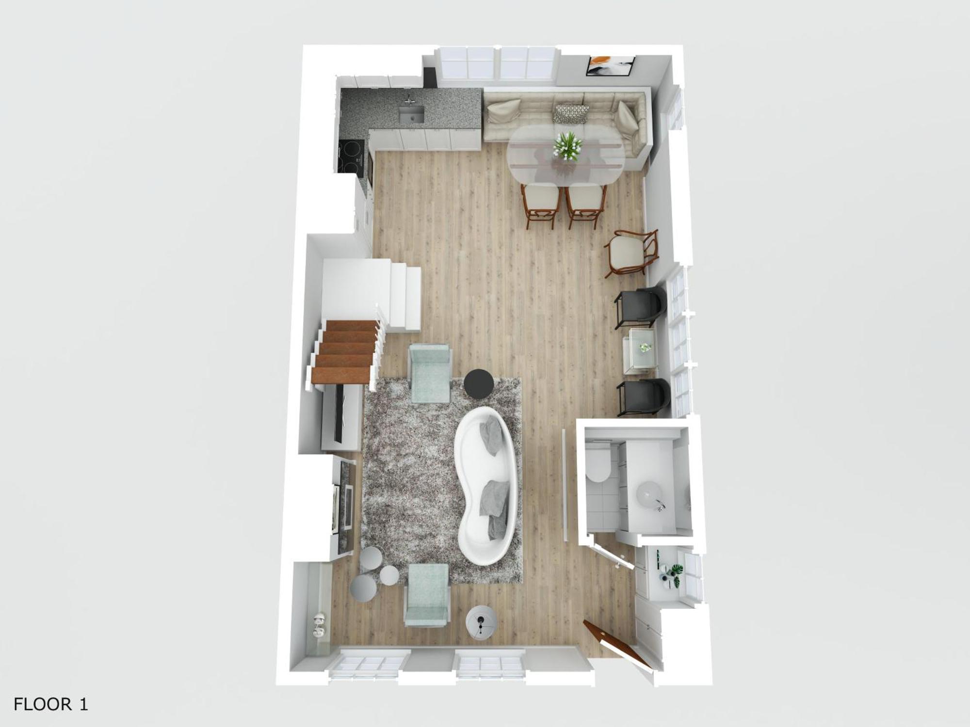 Pocket Full Of Pearls 1 Bedroom Duplex Penthouse